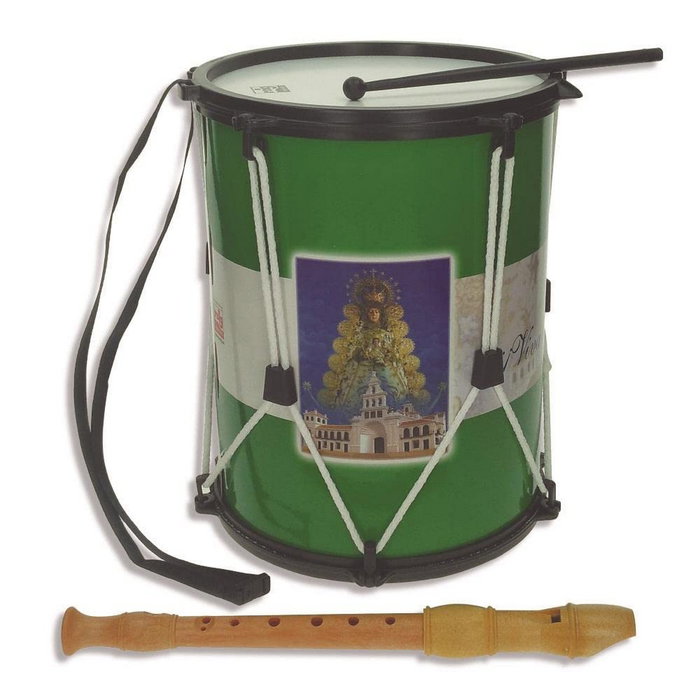 Reig Tambour Rociero Grande et Flûte à Bec Reig Tambour Rociero Grande et Flûte à Bec