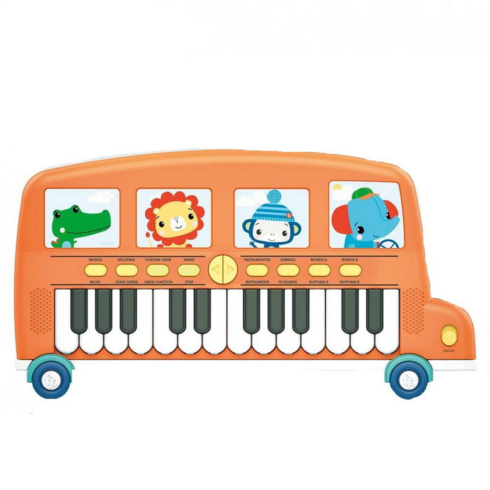 Piano jouet Fisher-Price Piano Électronique Le Bus Piano jouet Fisher-Price Piano Électronique Le Bus