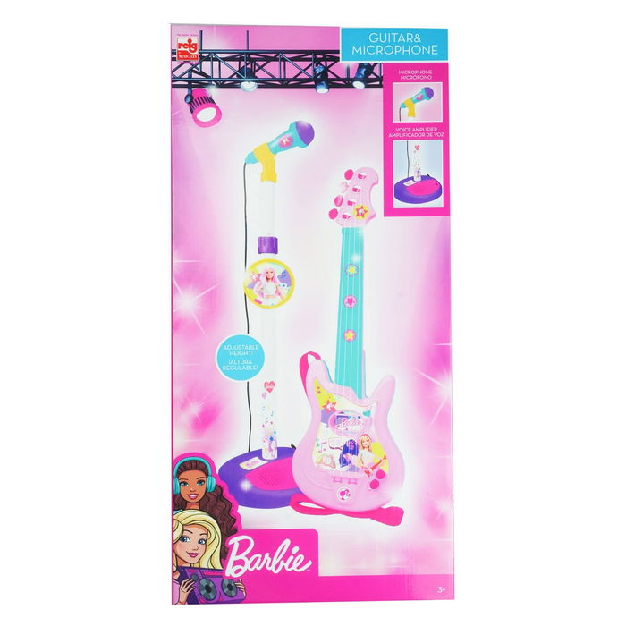 Ensemble musical Barbie Microphone Guitare pour Enfant Ensemble musical Barbie Microphone Guitare pour Enfant