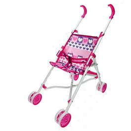 Reig Sillita Paraguas, Chaise Parapluie Basique Couleur Bleu et Rose, Dimensions Assemblé 55.50 x 41.50 x 25.50 cm, Âge Recommandé 3 Ans