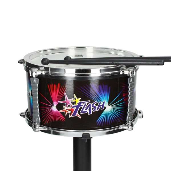 Reig Batería Flash - Batterie de batterie électronique pour enfants avec lumières et sons, âge 4+ - 77 x 75 x 53 cm