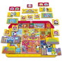 Reig Puzzle maison de construction avec 17 sons, mélodies et mixages 17x37x41,5 cm