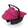 Reig Siège de voiture pour poupées deluxe rose - 50x32x16 cm - Recommandé à partir de 3 ans - 6 pièces