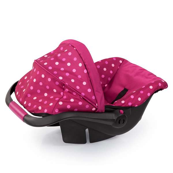 Reig Siège de voiture pour poupées deluxe rose - 50x32x16 cm - Recommandé à partir de 3 ans - 6 pièces