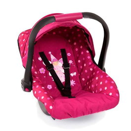 Reig Siège de voiture pour poupées deluxe rose - 50x32x16 cm - Recommandé à partir de 3 ans - 6 pièces