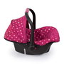 Reig Siège de voiture pour poupées deluxe rose - 50x32x16 cm - Recommandé à partir de 3 ans - 6 pièces
