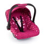 Reig Siège de voiture pour poupées deluxe rose - 50x32x16 cm - Recommandé à partir de 3 ans - 6 pièces