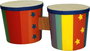 Reig - Bongos en Bois, Instrument de Musique pour Enfants à partir de 3 Ans, en Plastique, Éducatif, Sans Piles (8 Pièces dans la Boîte)