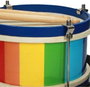 Reig Tambor de madera, tensores metalicos - Tambour en bois à tensiomètres métalliques - Jouet éducatif pour enfant à partir de 3 ans