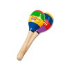Reig Maracas Multicouleur en Bois et Plastique 20 cm
