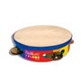 Reig Tambourin Multicolore en Bois et Plastique avec 4 Cymbalettes