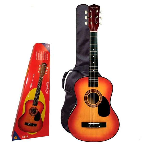 Reig Guitare jouet en bois 75 cm pour enfant 3 ans et plus, avec sons, matériau plastique Reig Guitare jouet en bois 75 cm pour enfant 3 ans et plus, avec sons, matériau plastique