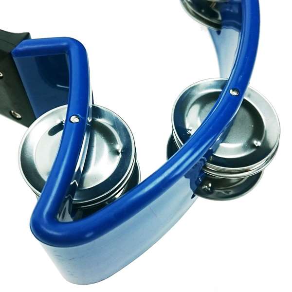 Reig - Pandereta, tambourin plastique 25 cm avec 16 cymbales (jingles), pour enfant à partir de 3 ans