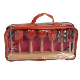 Reig - Set de 5 instruments de musique pour enfant en bois - Jouet éducatif à partir de 3 ans