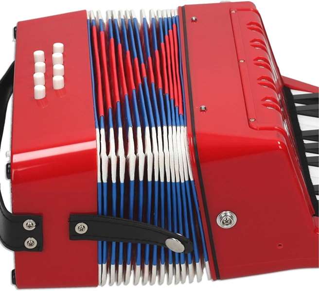 Reig Accordéon Jouet avec Clavier, Instrument Musical pour Enfants dès 3 Ans