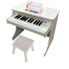 Reig Piano vertical grand format pour enfants, jouet musical en plastique avec sons, pile LR6, assemblage requis, modèles assortis