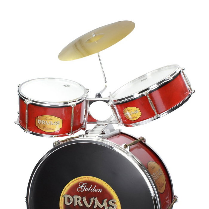 Reig Batterie musicale Golden Drums bleue