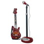 Reig Guitare et micro jouet métallisés enfant "Ultrasonic" - Jouet musical, plastique, pour enfants de 4 ans et plus, nécessite 4 piles LR6 (non incluses)