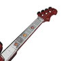 Reig Guitare et micro jouet métallisés enfant "Ultrasonic" - Jouet musical, plastique, pour enfants de 4 ans et plus, nécessite 4 piles LR6 (non incluses)