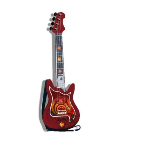 Reig Guitare et micro jouet métallisés enfant "Ultrasonic" - Jouet musical, plastique, pour enfants de 4 ans et plus, nécessite 4 piles LR6 (non incluses)