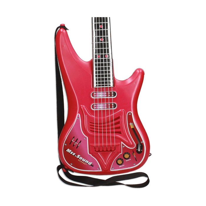 Guitare pour Enfant Reig Microphone Rouge Guitare pour Enfant Reig Microphone Rouge