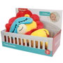 Fisher-Price Léon Dormilon, peluche pour bébé de 30 cm, marque Fisher-Price, de la naissance, sans piles