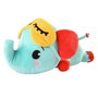 Fisher-Price Peluche Éléphant Dormeur 30 cm, Jouet d'éveil pour Bébé dès la Naissance