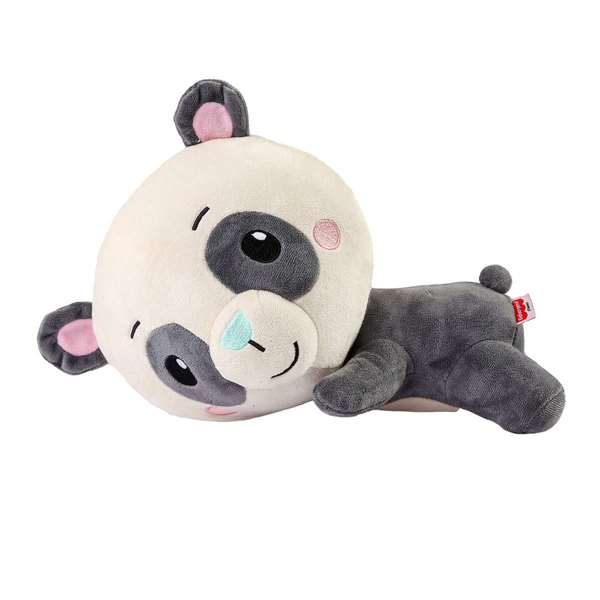 Fisher-Price Peluche Ours Panda Dormeur en Peluche Doux, 30 cm, Jouet pour Nouveau-né