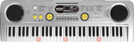 Reig Orgue électronique 61 touches avec microphone, connecteur USB, câble audio et fonction professeur - Pour enfant dès 3 ans