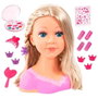 Reig Buste Charlene Super Model Perruque Blonde