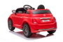 Voiture électrique pour enfants Injusa Fiat 500 Rouge Télécommandé