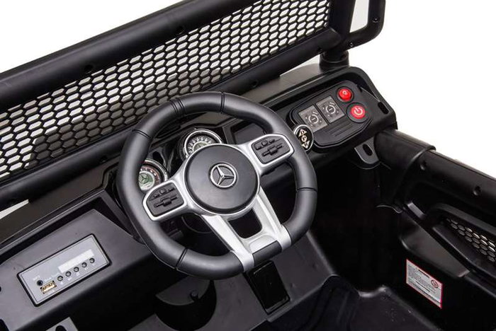 Voiture électrique pour enfants Injusa Mercedes Unimog Mini Noir