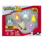 Jazwares Figurines Pokémon Multipack 6 – Set de 6 Personnages de Kanto dont Pikachu, Salamèche, Bulbizarre, Carapuce, Mimiqui et Toxizap