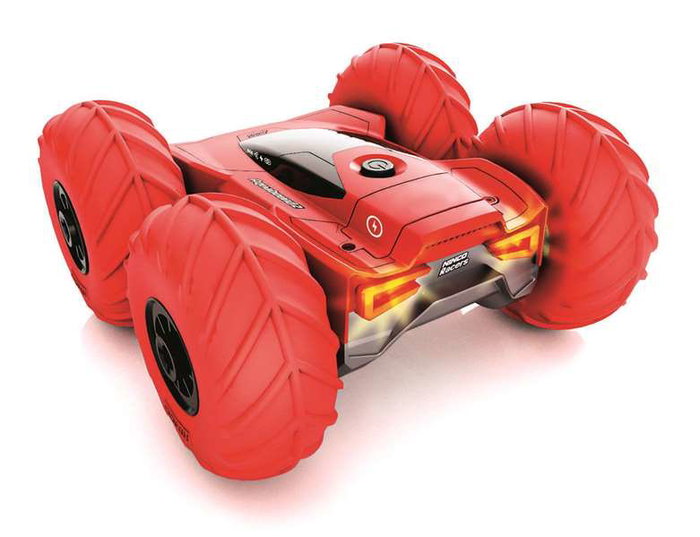 Ninco Aquabound 2 - Voiture télécommandée amphibie réversible avec lumières LED pour figures 360°, 24 x 24 x 12 cm Ninco Aquabound 2 - Voiture télécommandée amphibie réversible avec lumières LED pour figures 360°, 24 x 24 x 12 cm