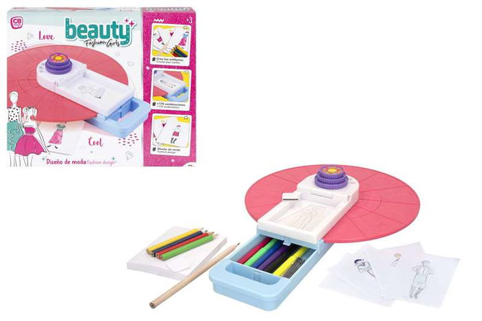 Color Baby Studio de design de mode, jeu créatif pour créer vos stylismes avec plus de 170 combinaisons, à partir de 3 ans