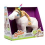 Bandai - Potranca Margarita - Peluche musicale - Personnage de La Granja de Zenón - Version multilingue (français, anglais, espagnol) - Référence AR80008