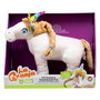 Bandai - Potranca Margarita - Peluche musicale - Personnage de La Granja de Zenón - Version multilingue (français, anglais, espagnol) - Référence AR80008