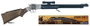 Gonher - Fusil jouet 8 coups à pompe avec canon en plastique pour enfant, 68 x 12 x 3.5 cm