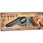Gonher Revolver Cow-boy Argenté 8 Tirs