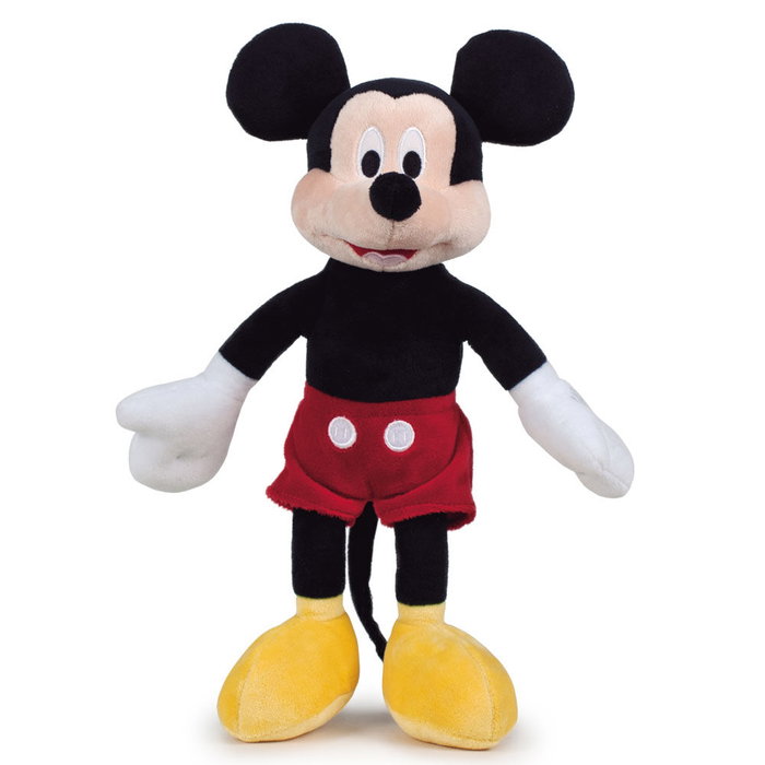 DISNEY Peluche Mickey Mouse soft 40 cm - Peluche douce Mickey Disney de 40 centimètres