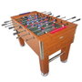 Ociotrends Baby-foot de salon Brown 140x74x88cm MDF 2 joueurs à partir de 8 ans