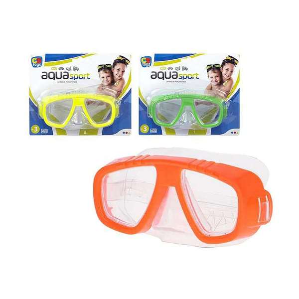 Color Baby - Masque de Plongée Junior 19*6*16 cm pour Enfants de +3 Ans, Plastique, Modèles Surtis