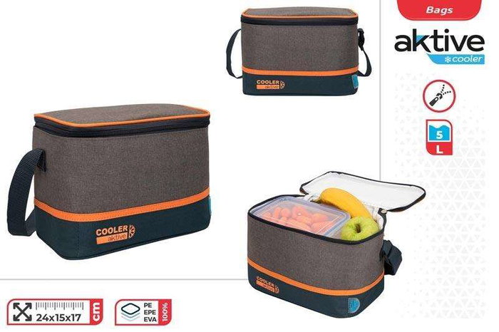 Color Baby Nevera termica mochila Igloo Glacière sac à dos portable 5 litres (24x15x17 cm) pour pique-nique et plein air