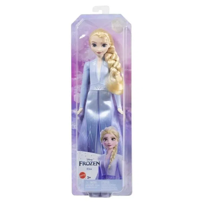 Disney Frozen Poupée Elsa La Reine des Neiges 2 Mattel HLW48 avec tenue de voyage, cape et bottes