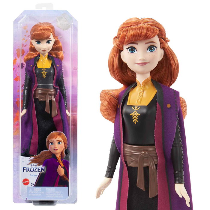 Mattel La Reine des Neiges 2 - Poupée Anna avec tenue de voyage et accessoires Mattel La Reine des Neiges 2 - Poupée Anna avec tenue de voyage et accessoires