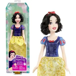 Disney Princess Poupée Blanche-Neige 29 cm HLW08, Tenue Pailletée avec Accessoires, pour Enfant de 3 à 8 ans