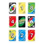 Mattel Games UNO Flex Hmy99 - Jeu de cartes évolutif avec cartes spéciales - Version multilingue (Anglais, Français, Allemand, Italien, Portugais, Espagnol) - Dès 7 ans