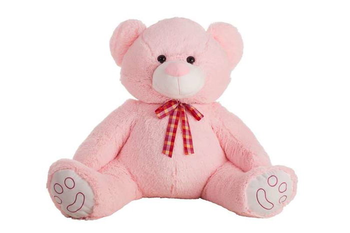 Ours en peluche Evy Rose 85 cm Ours en peluche Evy Rose 85 cm