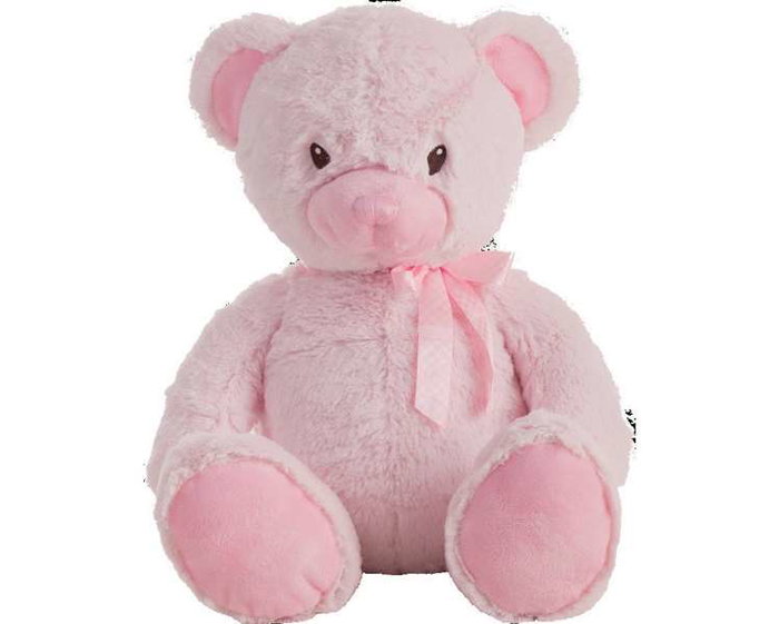 BigBuy Fun Ours en peluche Rose 90 cm BigBuy Fun Ours en peluche Rose 90 cm