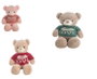 Creaciones Llopis - Peluche Oso en Jersey Carlitos, 115 cm, Peluche d'ours en tissu jersey